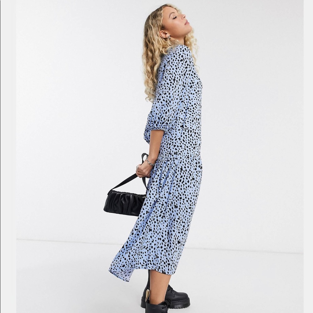 ASOS Bershka Spotted Dress